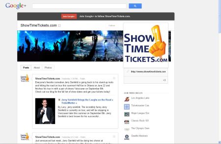 Seen us on Google+? Add us to your Circles today!